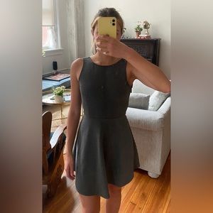 Forever 21 skater V back dress